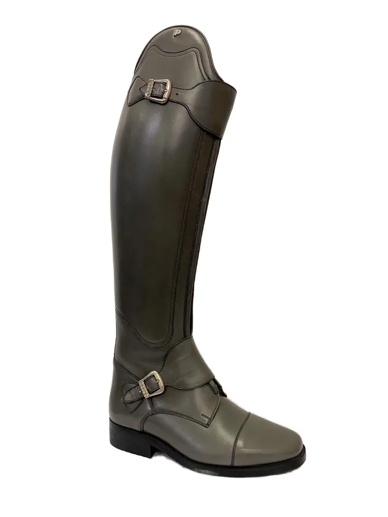 Petrie Rome Dressag Riding Boots - Grey-1