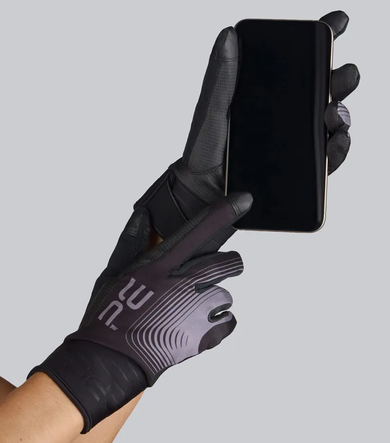 Hydrex Waterproof Riding Gloves Black-1
