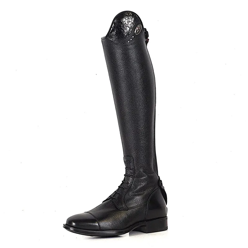 DeNiro Salentino Boots with Ice Notte Top - Black