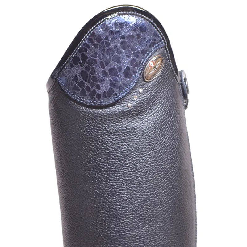 DeNiro Salentino Boots with Ice Notte Top - Black-2