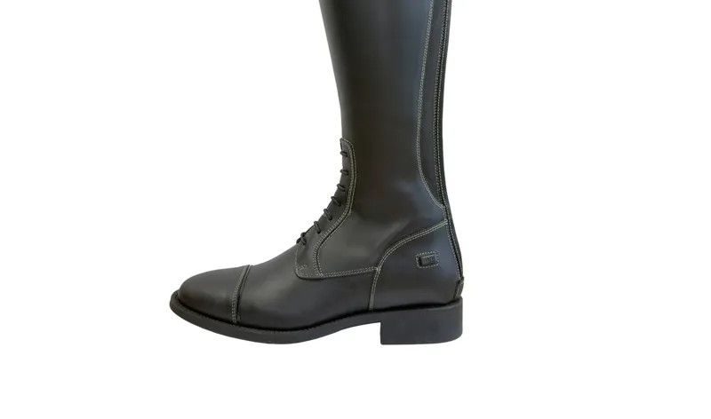 DeNiro Salentino Boots with Ice Notte Top - Black-3