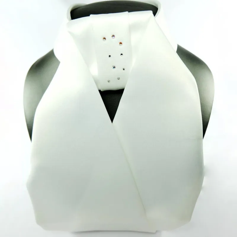 ShowQuest Tied Chique Stock with Diamond Swarovski Crystals