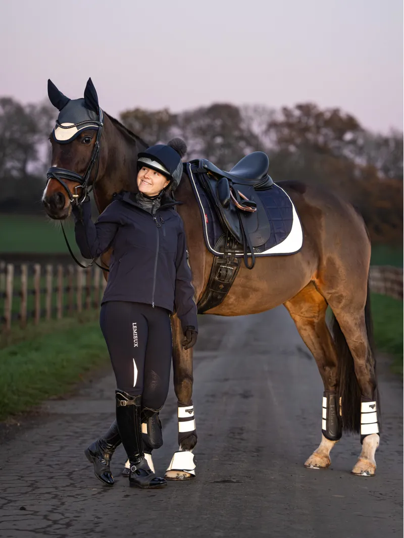 LeMieux Grafter Brushing Boot Reflective-2