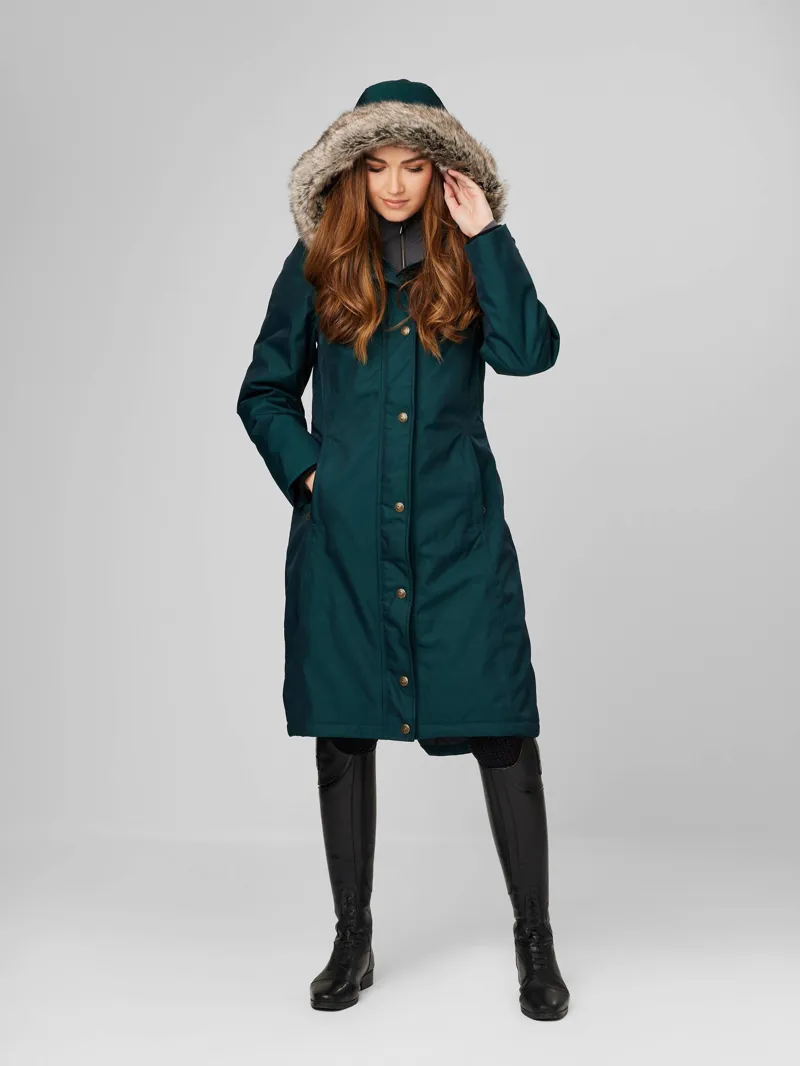 LeMieux Loire Waterproof Riding Coat - Spruce-1