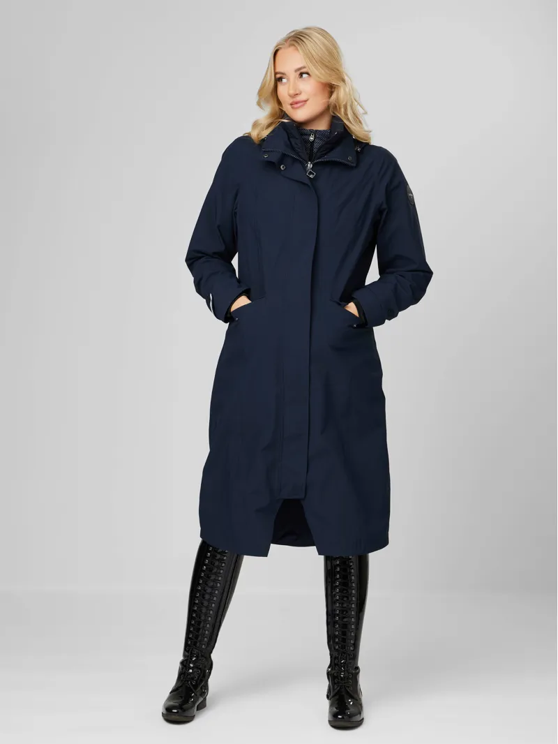 LeMieux Amelie Lightweight Riding Coat - Navy-5