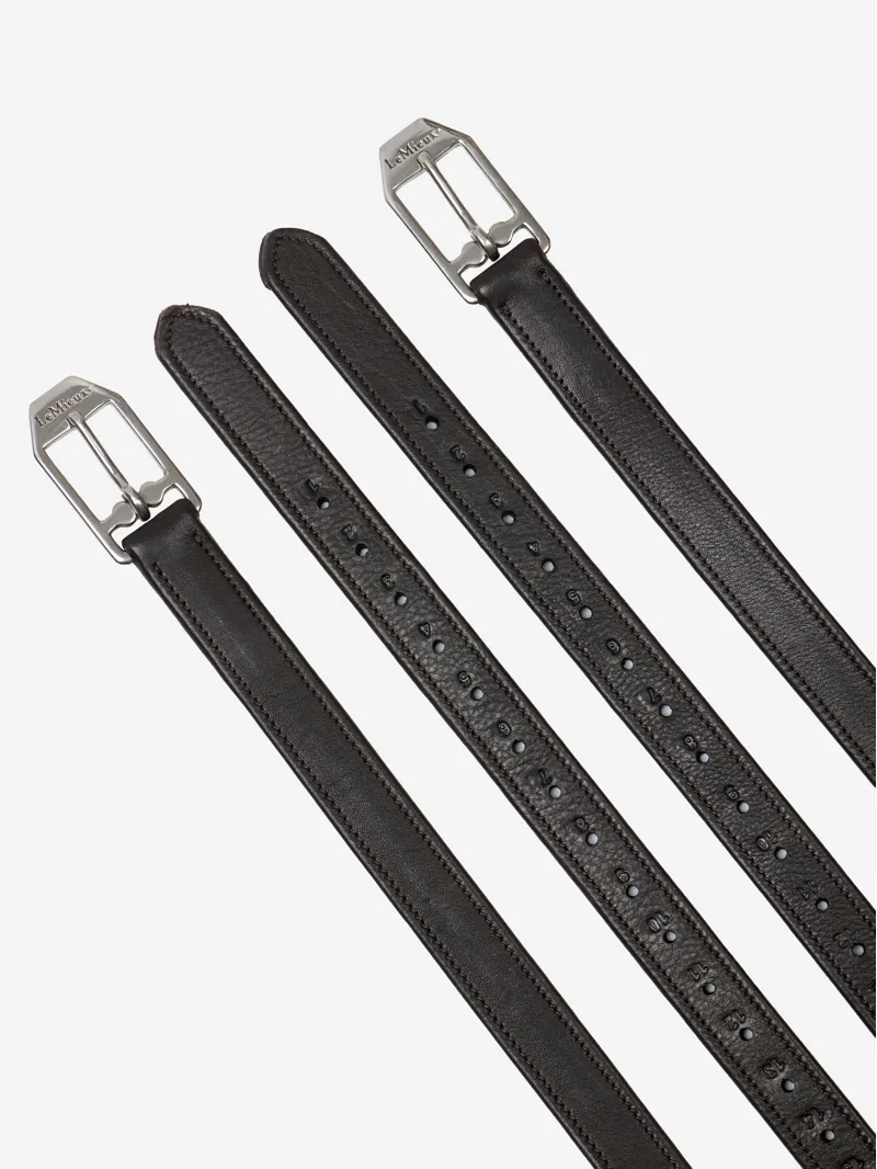 LeMieux Arika Stirrup Leather - Brown-1