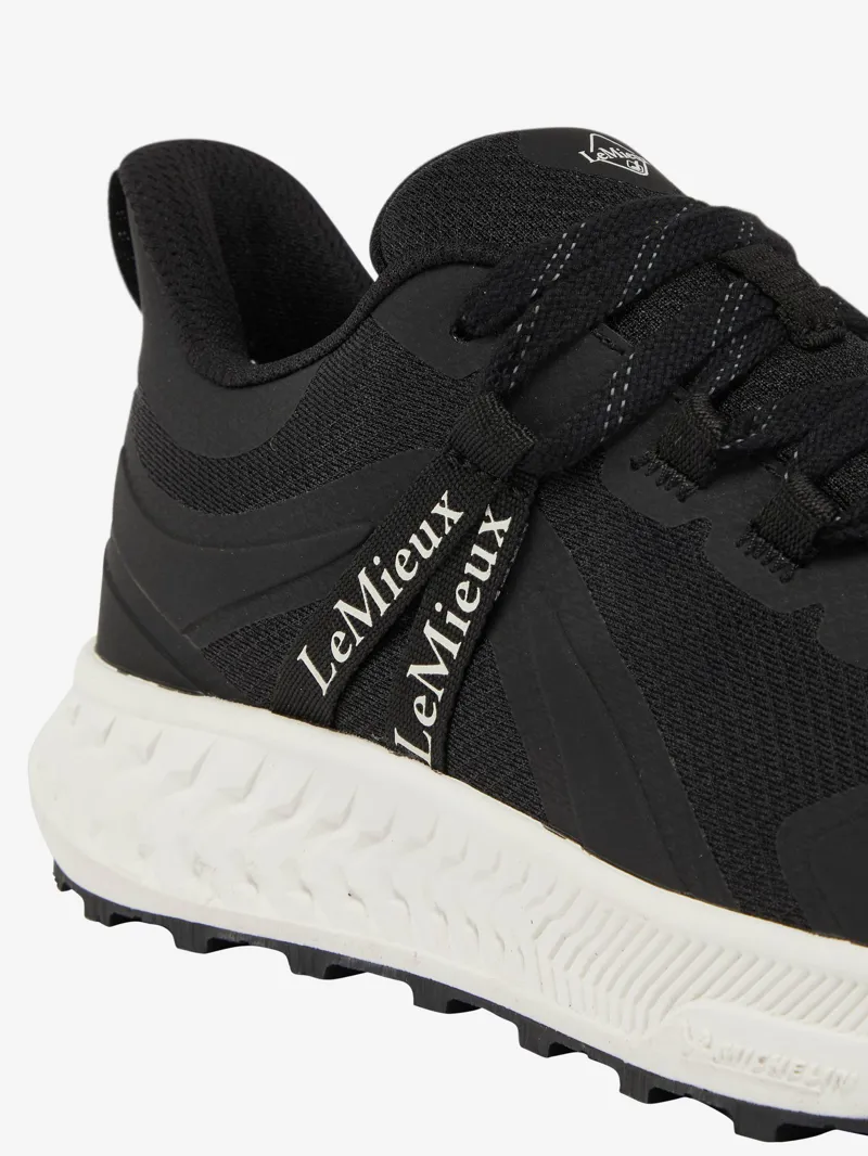 LeMieux Trax Waterproof Trainer - Black-6