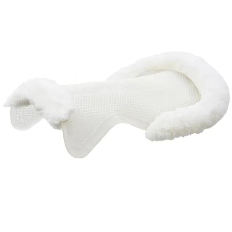Acavallo Just Gel Lambskin Half Pad White