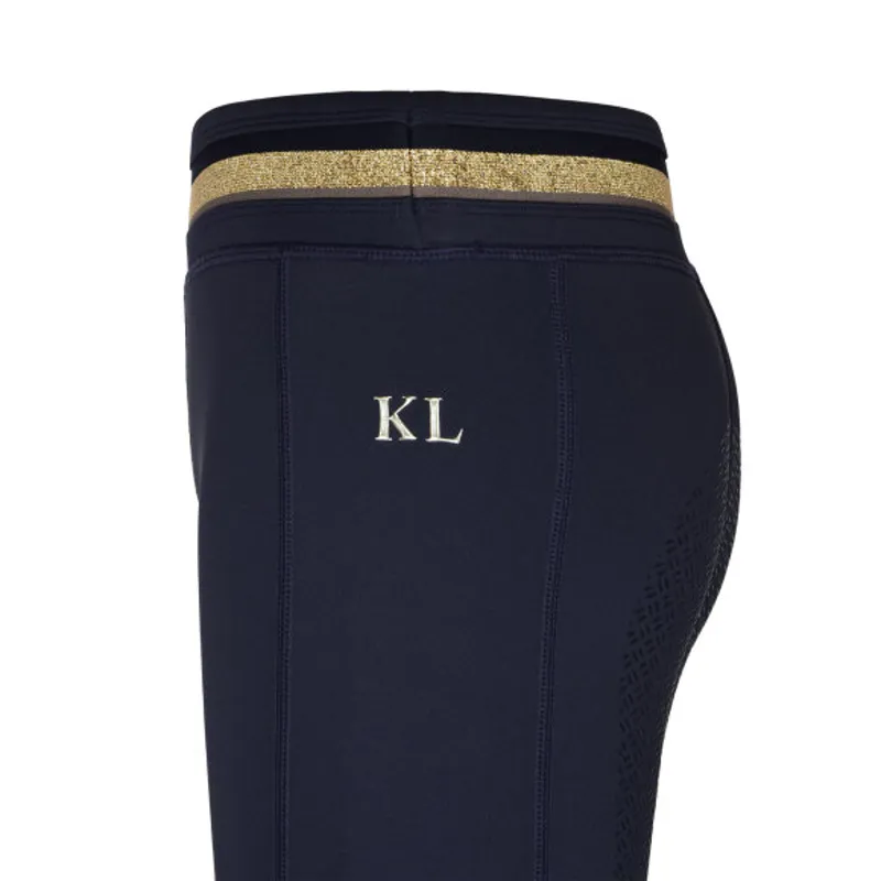 Kingsland Kattie Full Grip Winter F-Tec4 Tights Navy-2