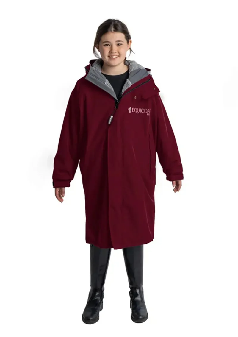 ReinCoat Pro Kids Burgundy-1