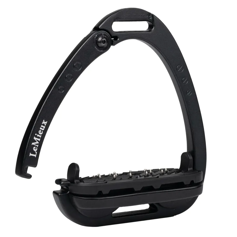 LeMieux Vector Balance Stirrup - Black/Black-1