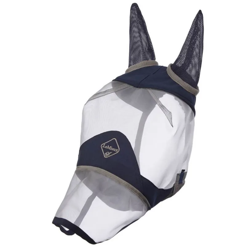 Lemieux Armour Shield Fly Protector Full Mask -Navy Grey