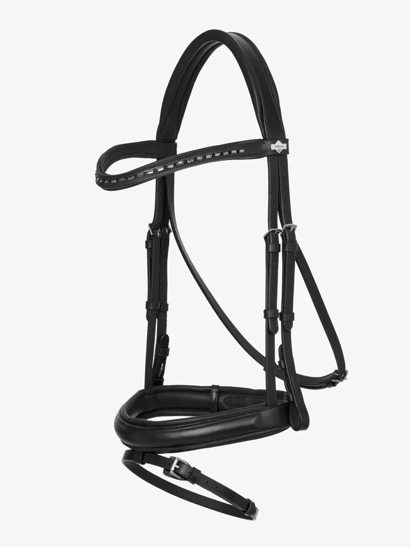 LeMieux Arika Dressage Bridle - Black/Silver