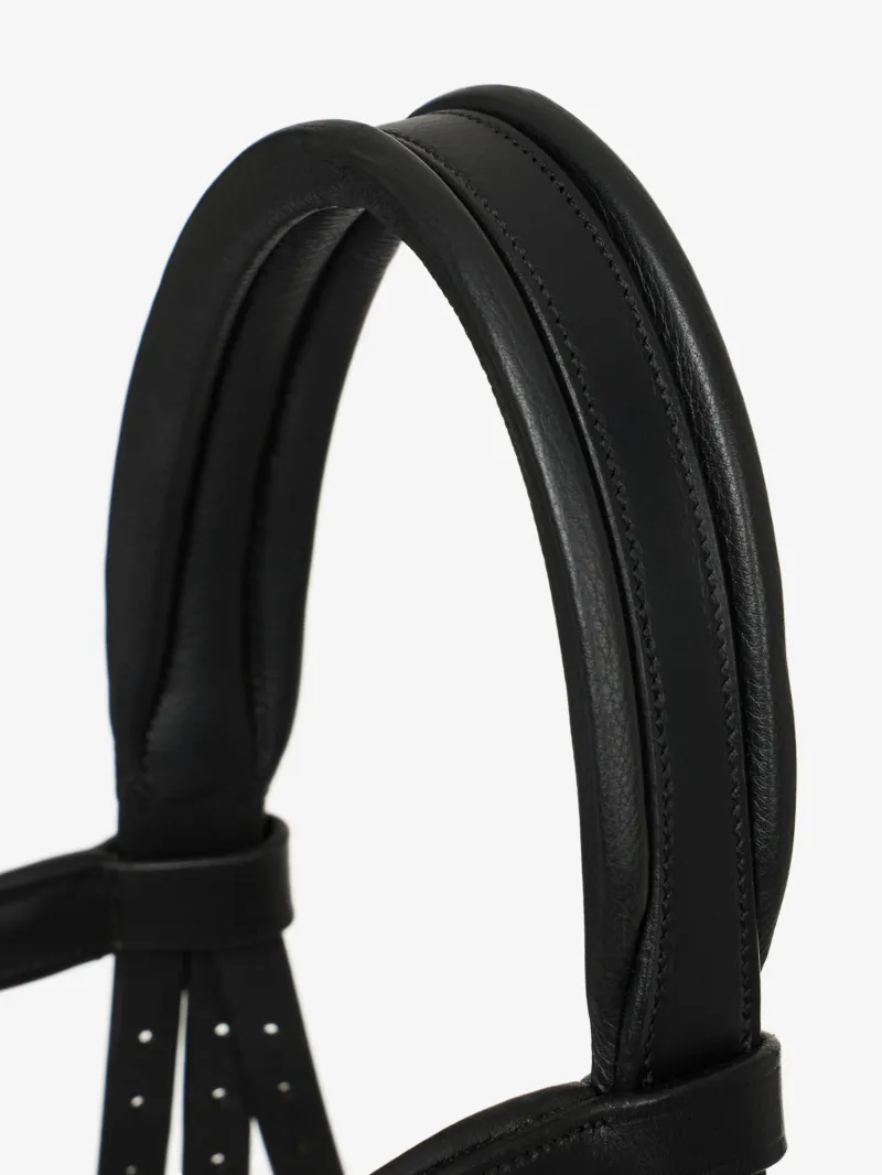 LeMieux Arika Drop Bridle - Black/Silver-4