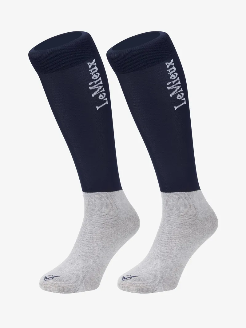 LeMieux Competition Socks 2 Pack - Navy