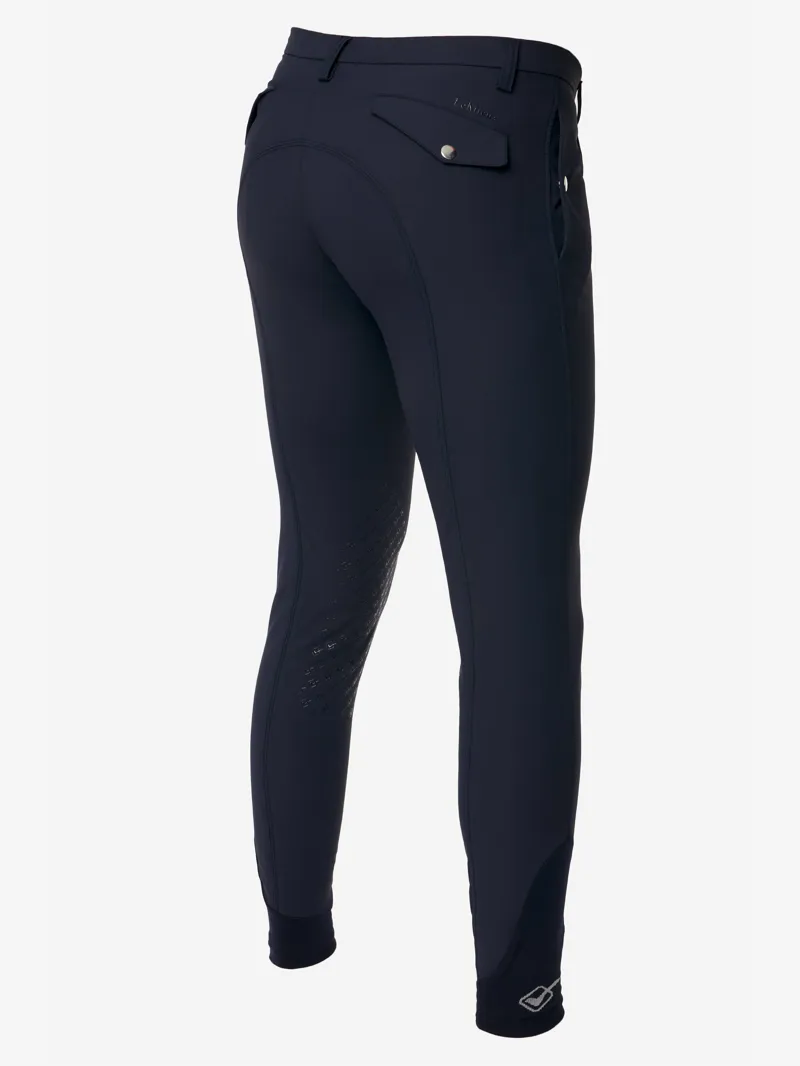 LeMieux Mens Elite Classic Pleated Breech - Navy-1