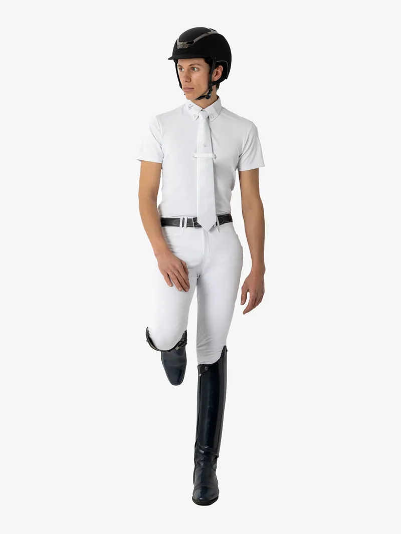LeMieux Mens Breeches - White-3