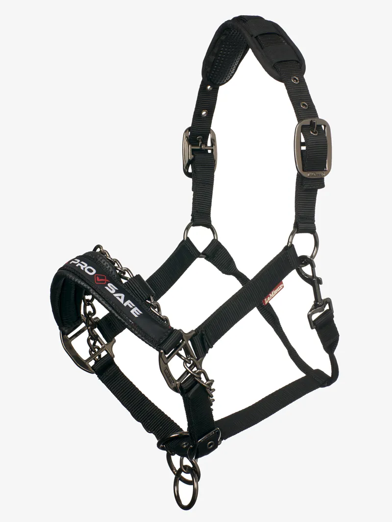 LeMieux Pro Safe Control Headcollar Black