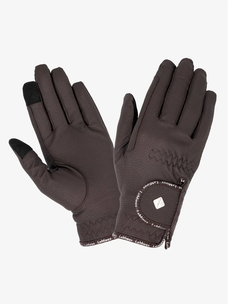 LeMieux Classic Riding Gloves - Brown