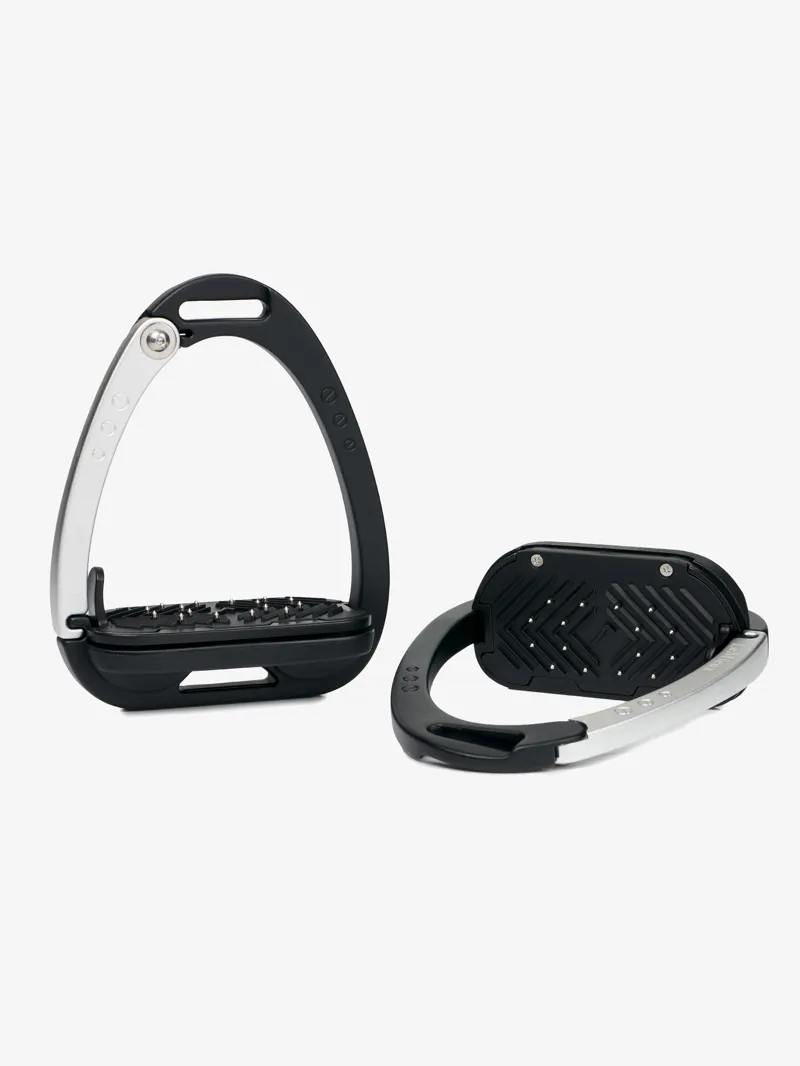 LeMieux Vector Control Stirrup - Black/Aluminium