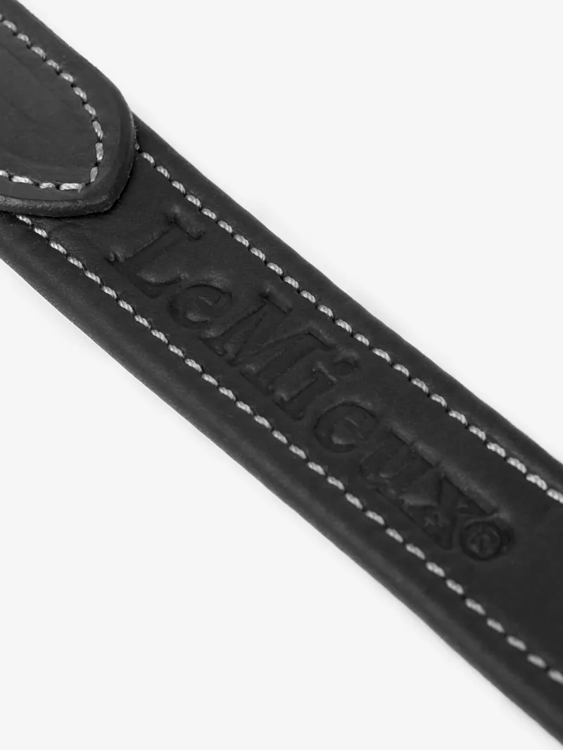 LeMieux Vector Stirrup Leather - Black-1