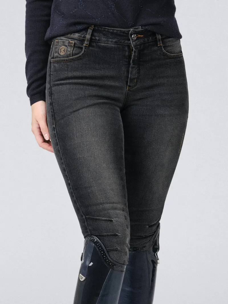 PS Of Sweden Maggie Breeches Black Denim-2