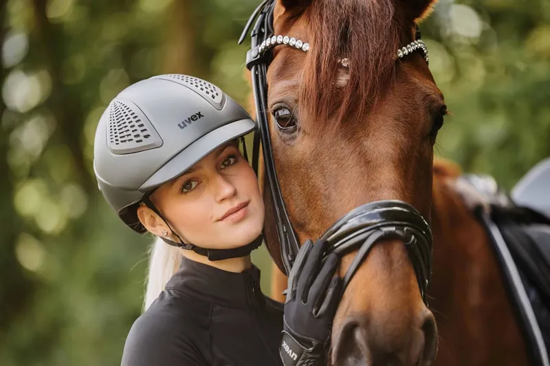 Uvex Exxential III Riding Helmet Mocca Matt-5