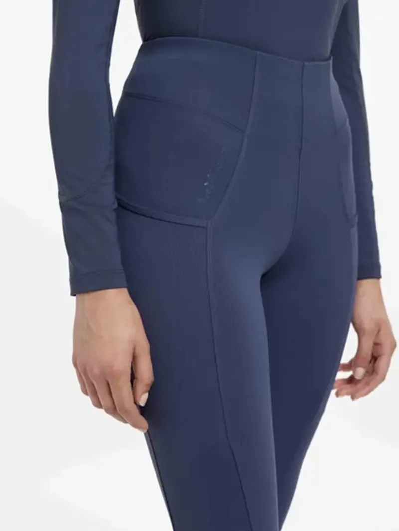 LeMieux Naomi Pull On Breeches - Dusk Blue-3
