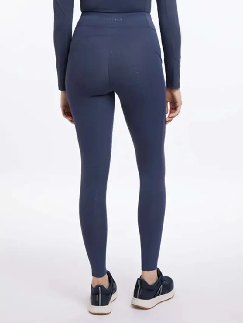 LeMieux Naomi Pull On Breeches - Dusk Blue-1