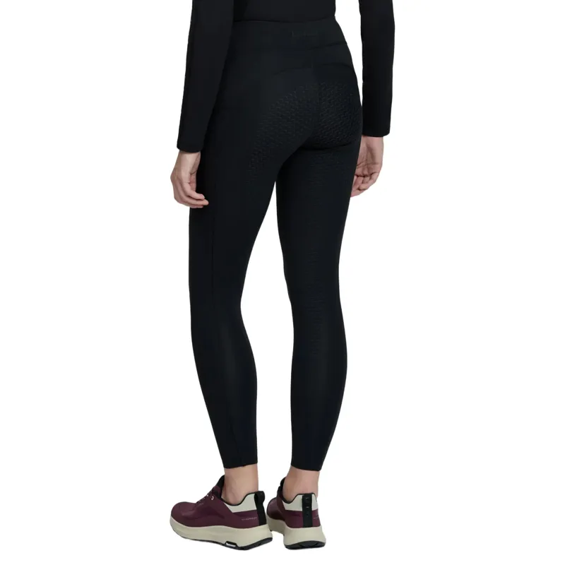 LeMieux Natalie Brushed Pull On Brushed Riding Leggings Black-1
