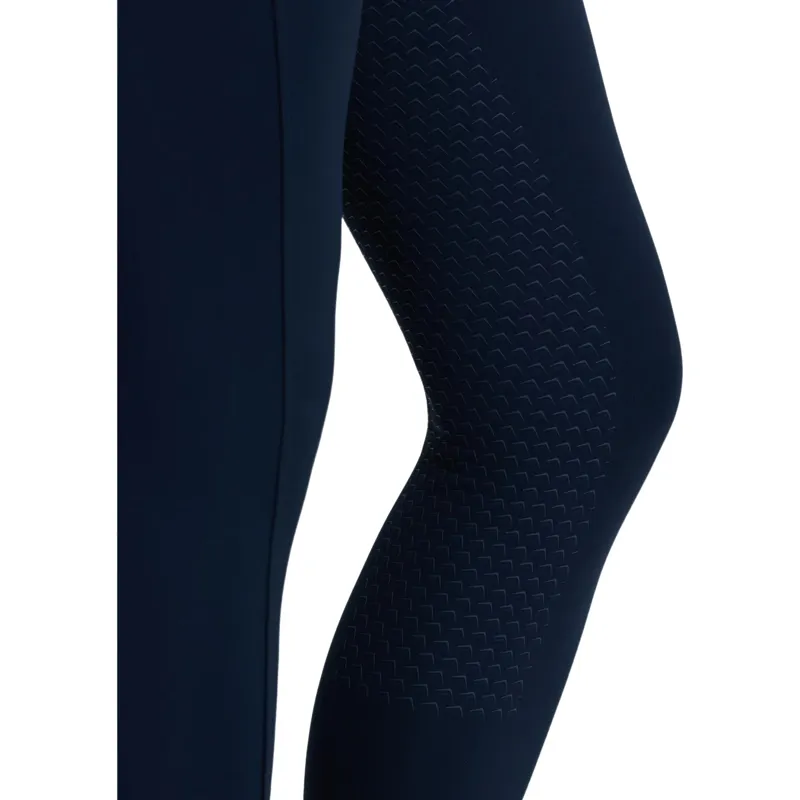 LeMieux Natalie Brushed Pull On Brushed Riding Leggings Navy-4