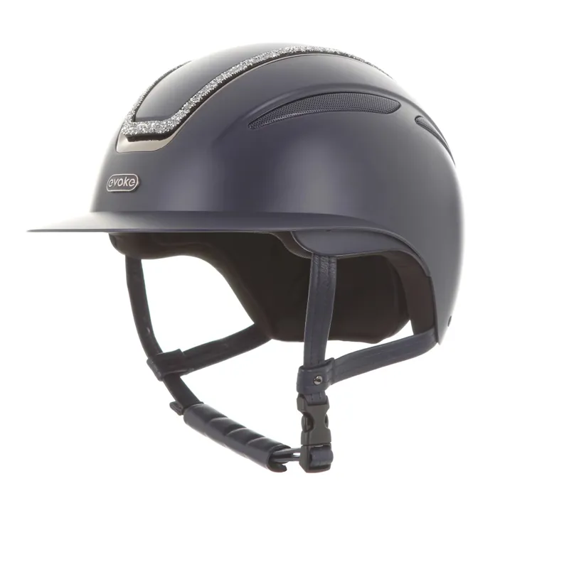 Evoke Callisto Classic Peak Navy/Silver Crystal Frame-2