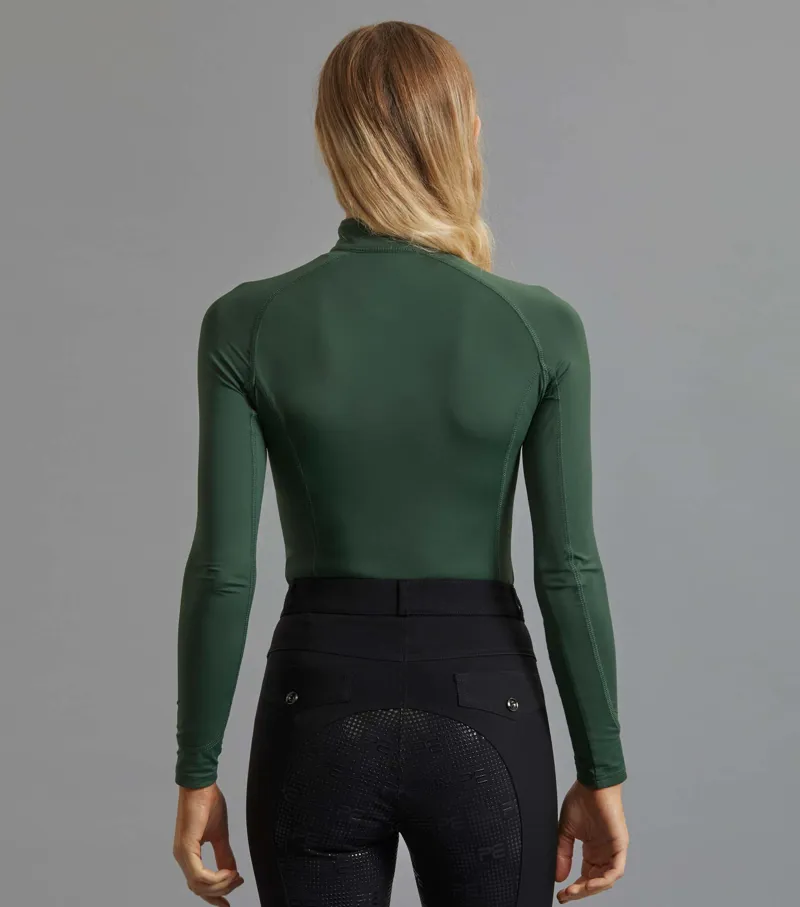 Ombretta Ladies Technical Riding Top - Green-1