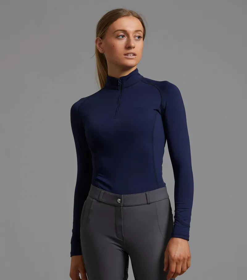 Ombretta Ladies Technical Riding Top - Navy