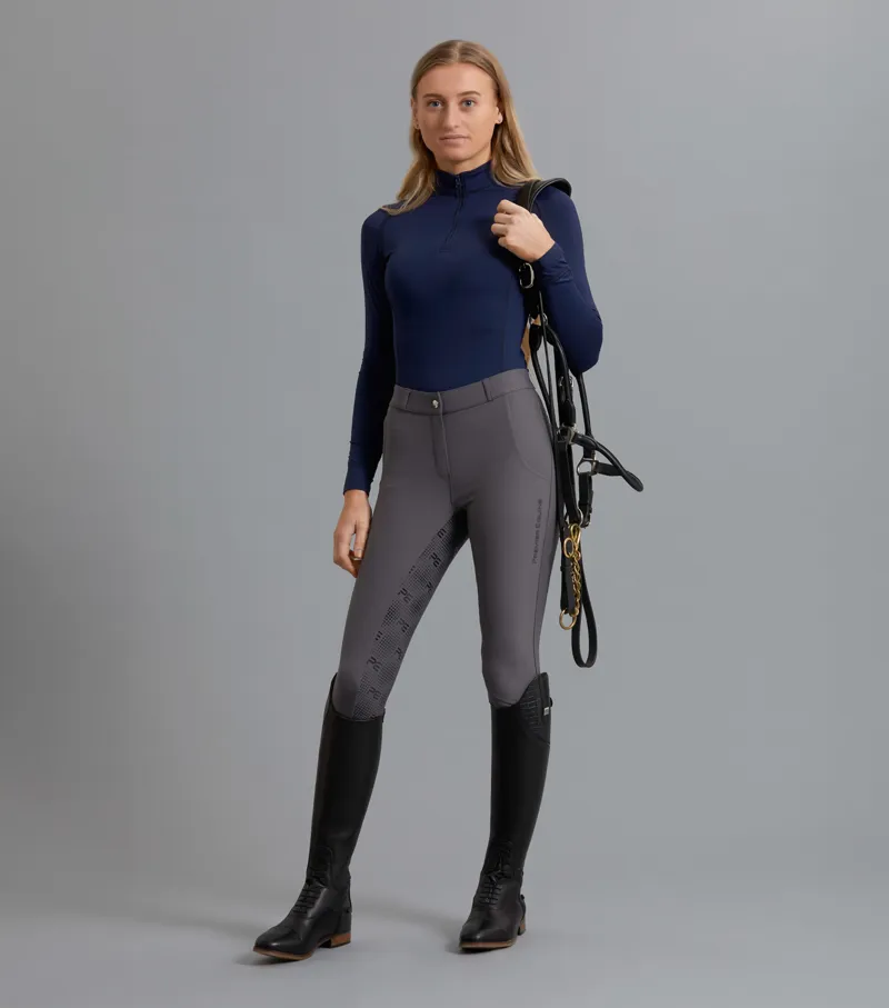 Ombretta Ladies Technical Riding Top - Navy-4