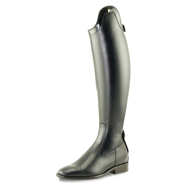 Petrie Palermo Dressage Boot with Patent Rand Black 37 UK4 XW 45/39