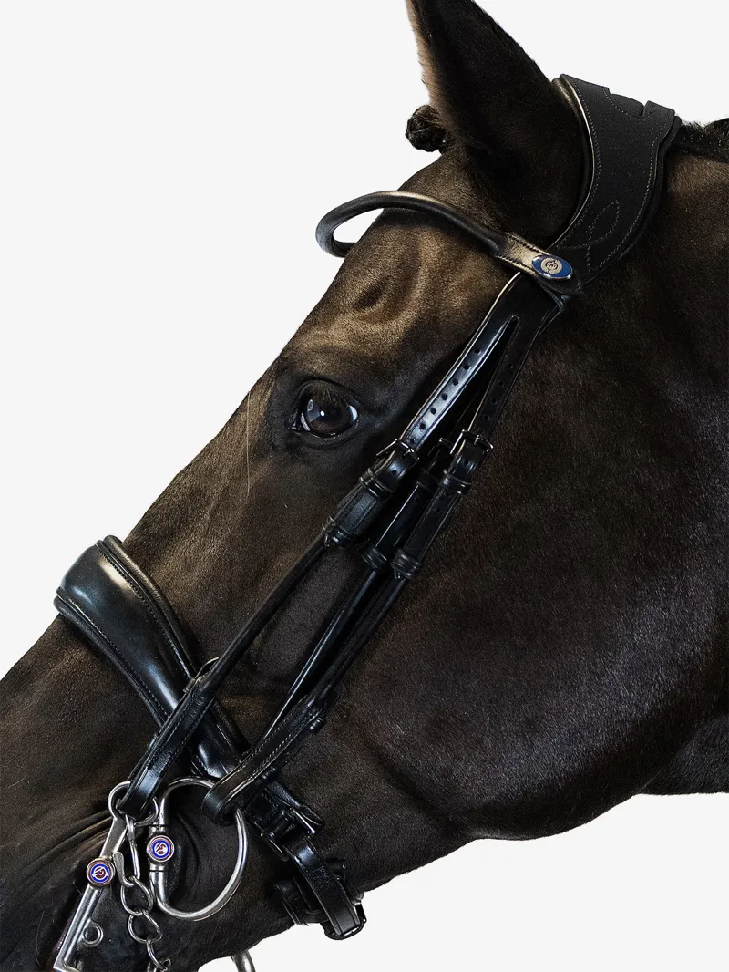 PS of Sweden Passage Double Bridle Black-1