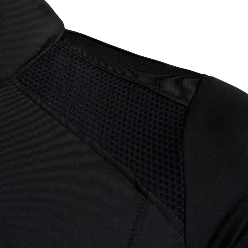 Remisa Ladies Technical Short Sleeve Riding Top / Black uk-2
