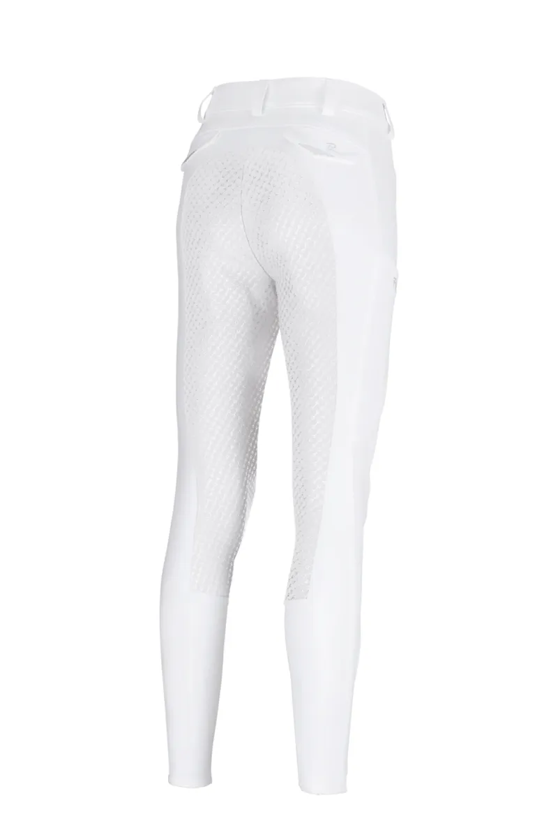 Pikeur Laure Full Grip Ladies Breeches - White-1