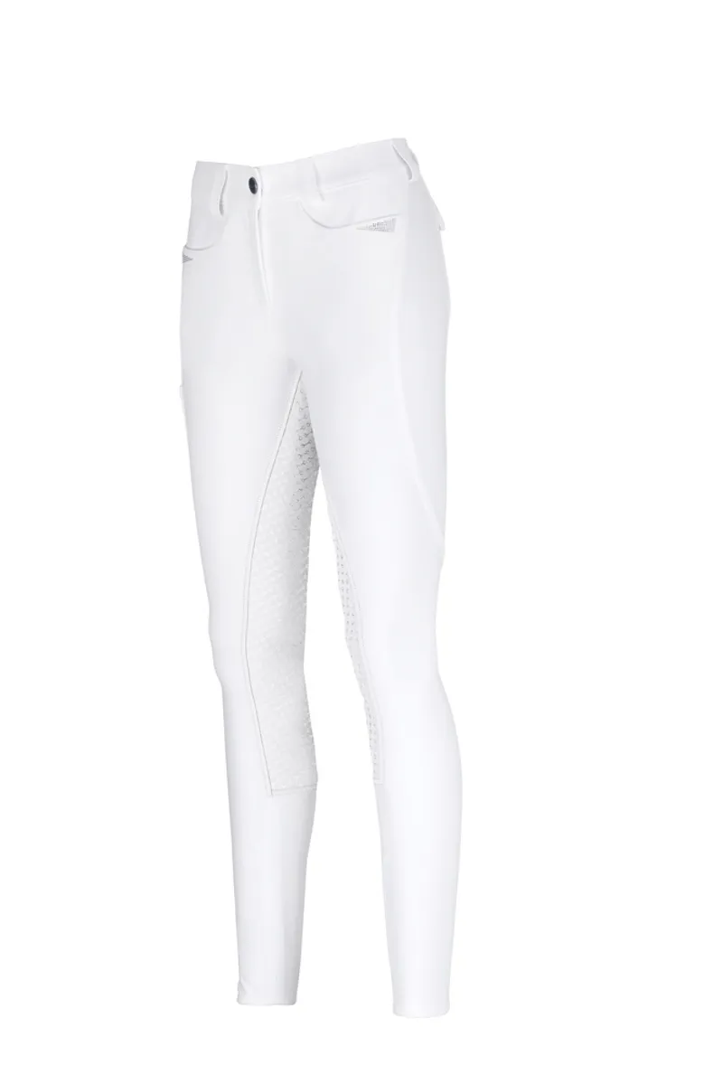 Pikeur Laure Full Grip Ladies Breeches - White