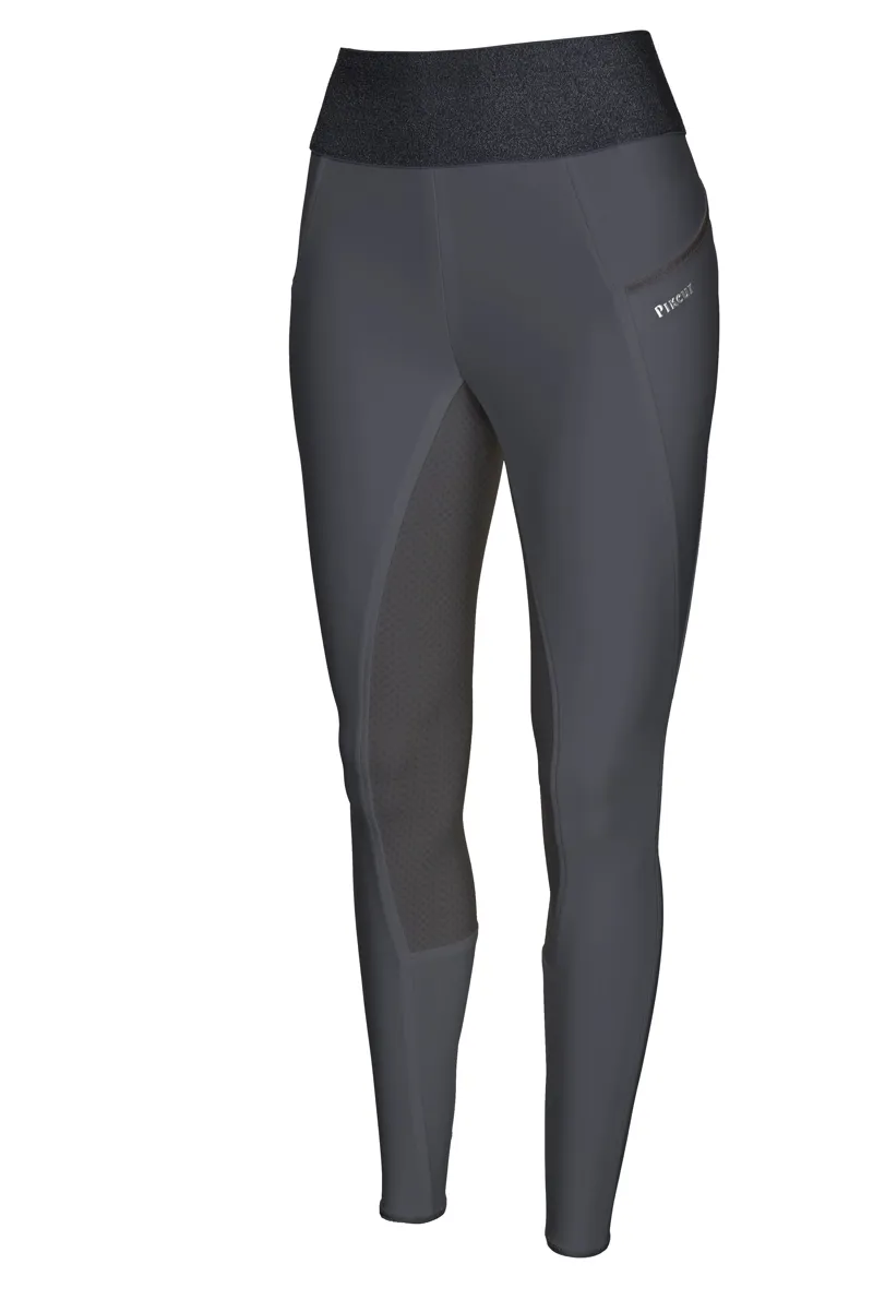 Pikeur Hanne Grip Riding Tights Dark Shadow