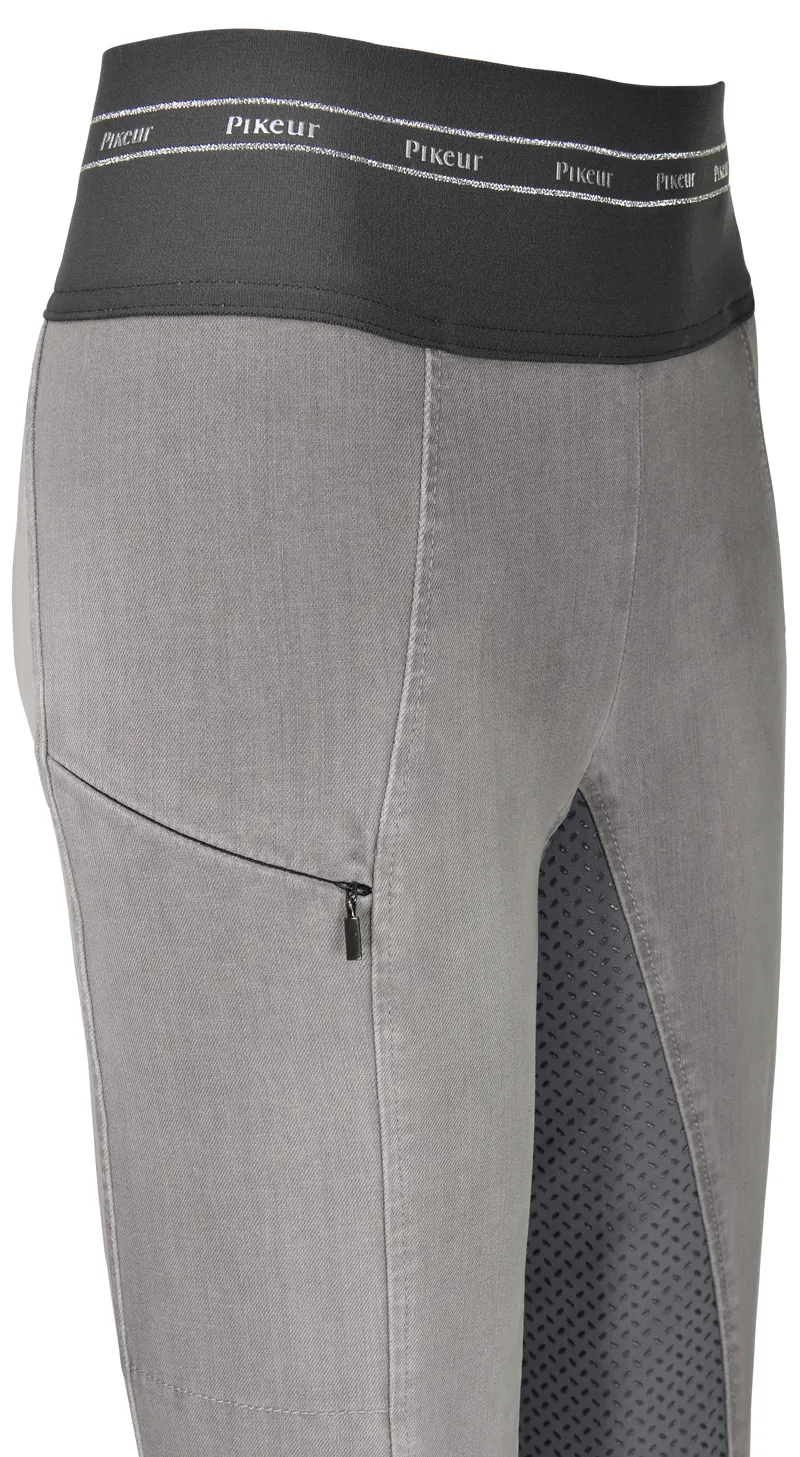 Pikeur Ivana Grip Jeans Leggings Grey-2