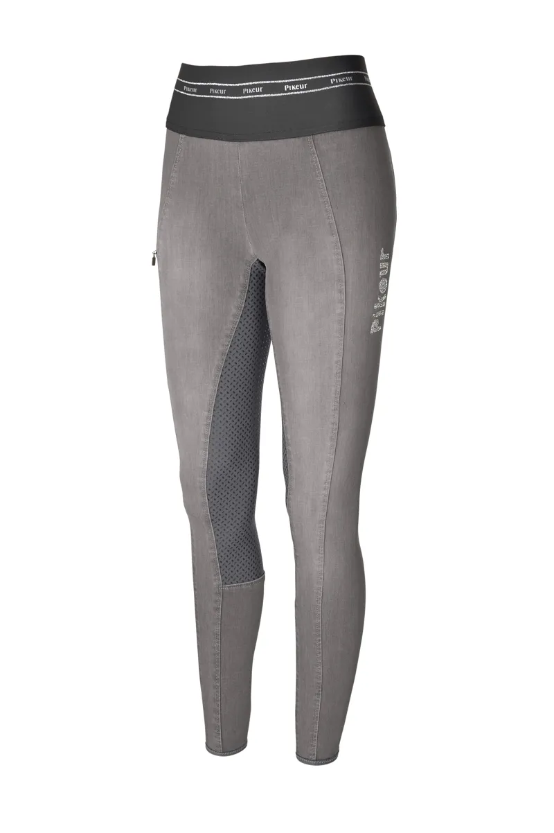 Pikeur Ivana Grip Jeans Leggings Grey