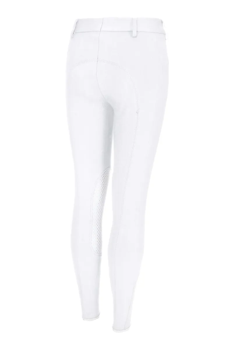 Pikeur Brooklyn Grip Childrens Breeches White-1