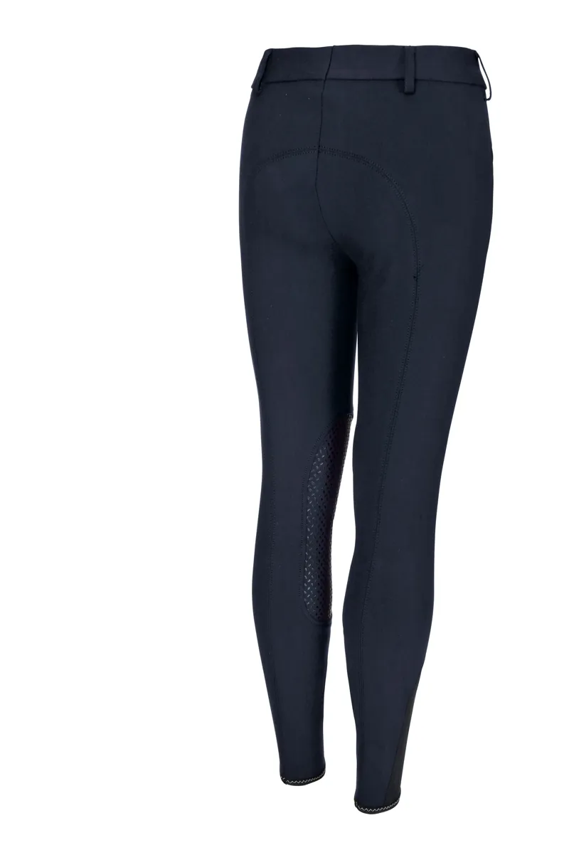 Pikeur Brooklyn Grip Childrens Breeches Night Blue-1