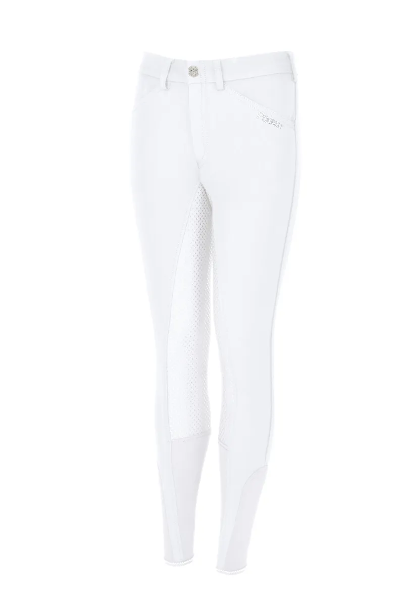 Pikeur Braddy Kids Full Grip Breeches White