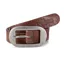 Pikeur Oval Buckle Leather Belt Brown