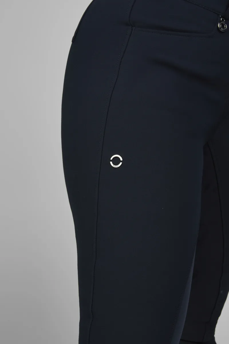 Pikeur NEW Candela Full Suede Seat Breeches - Dark Shadow-8