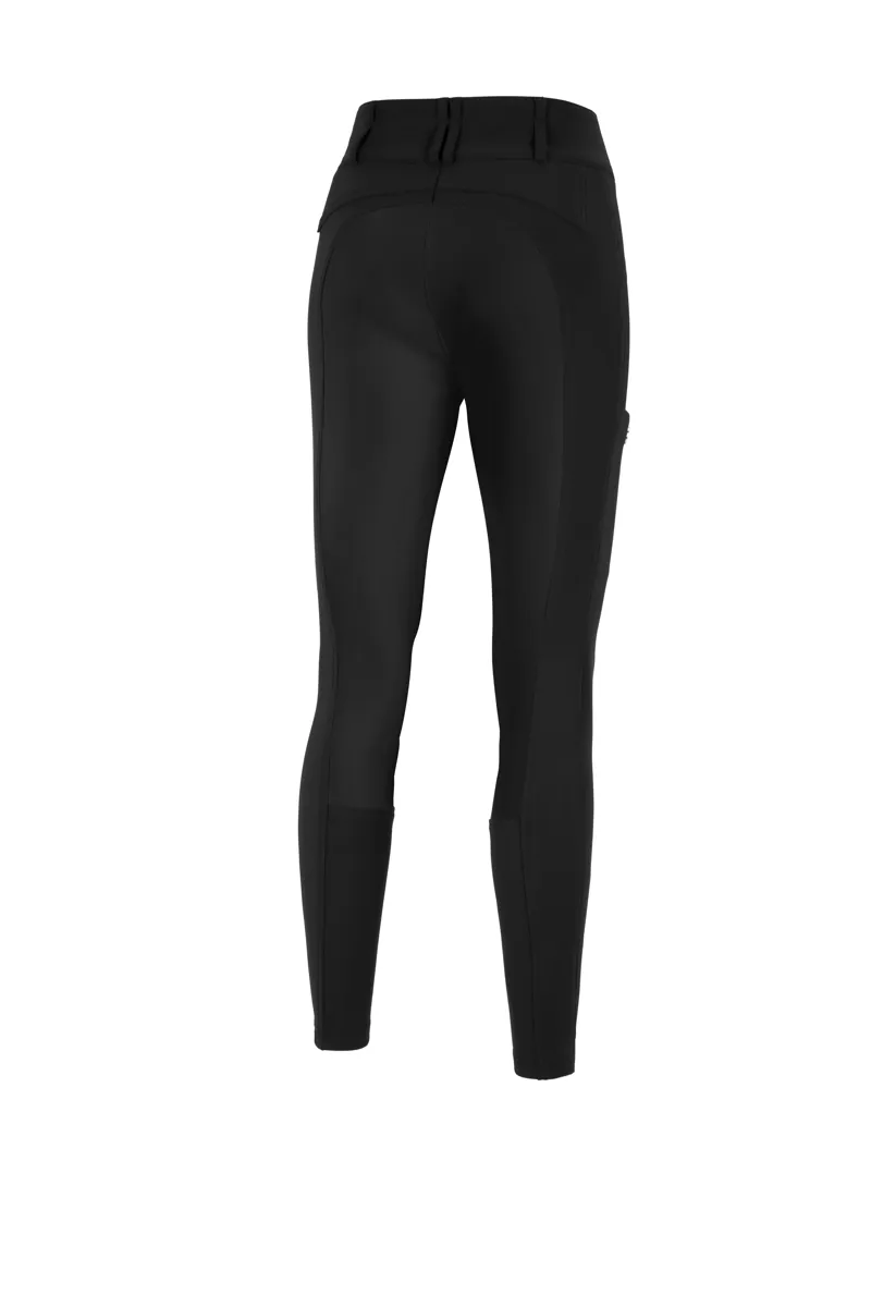 Pikeur NEW Candela Full Suede Seat Ladies Breeches - Black-1