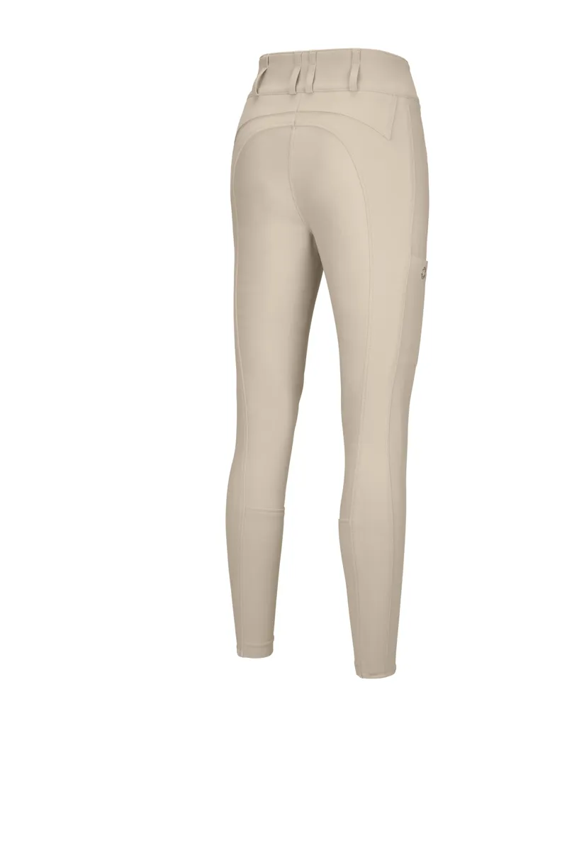 Pikeur NEW Candela Full Suede  Seat Ladies Breeches - Vanilla Cream-1